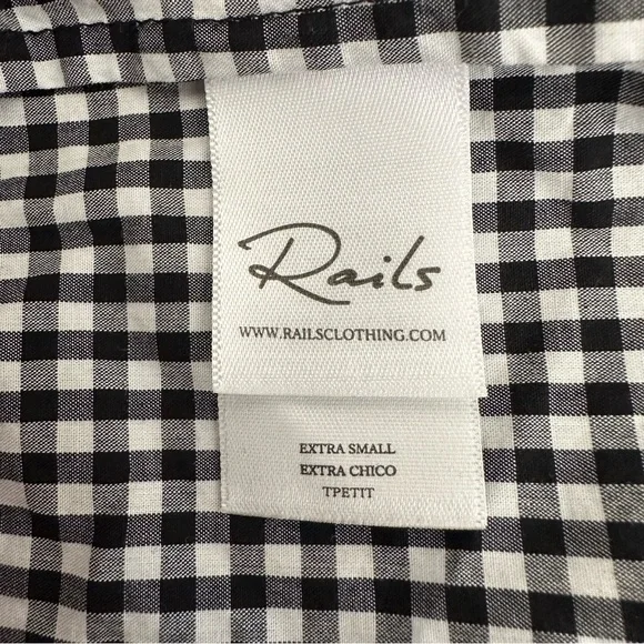 Rails Gingham Blouse - Picture 4 of 5